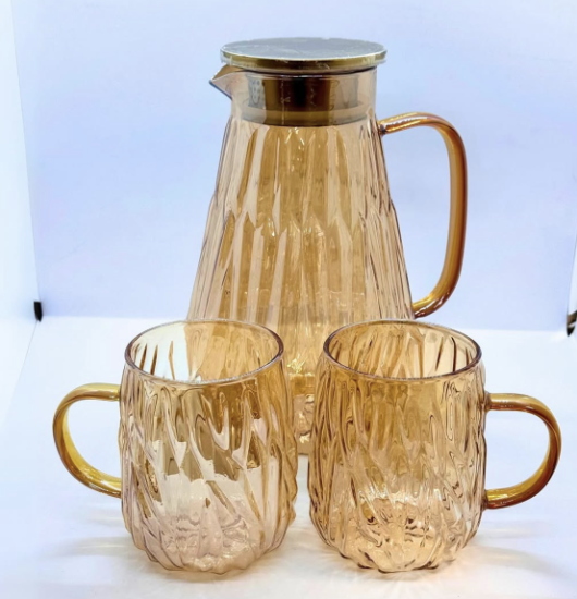 Miraç 3 Parça Borosilikat Set
